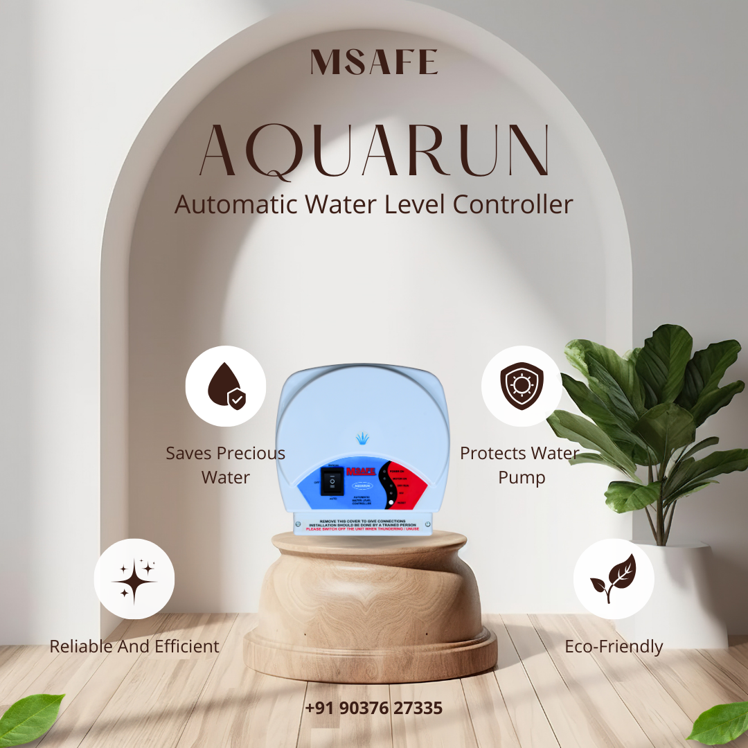 AQUARUN automatic water level controller side view