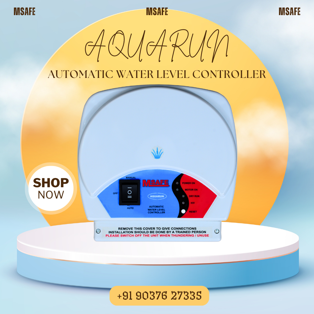 AQUARUN automatic water level controller LED display